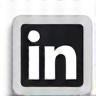 LinkedIn social media icon